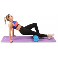 Ролик массажный для йоги INDIGO Foam roll IN045 30*15 см Синий