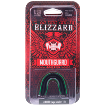 Капа детская Blizzard MGF-031gb, с футляром, черный/зеленый