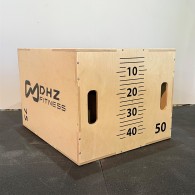 Универсальный PLYO BOX 3 в 1 со шкалой наклона (фанера) 50х60х75 см DHZ